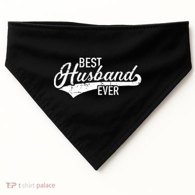 Best Husband Ever USA-Made Doggie Bandana