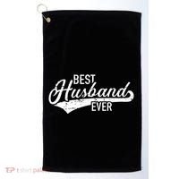 Best Husband Ever Golf Towel thumb 0