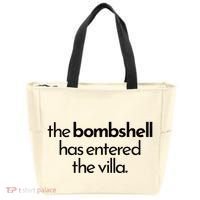 Bombshell Has Entered The Villa Funy Got A Text Chat Meme Tote Bag thumb 0