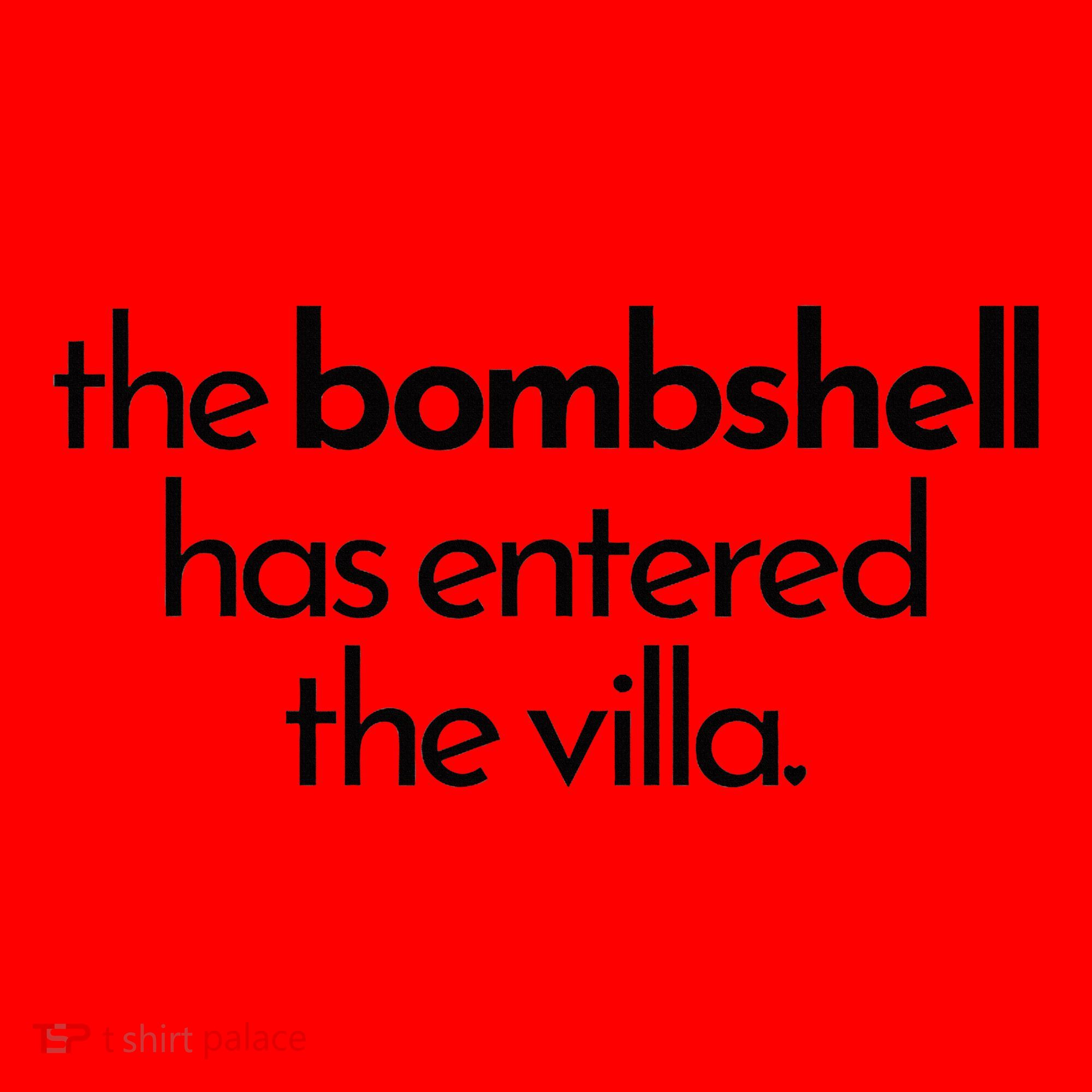 Bombshell Has Entered The Villa Funy Got A Text Chat Meme Santa Hat