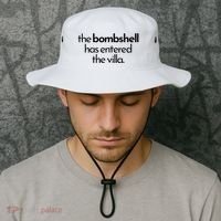 Bombshell Has Entered The Villa Funy Got A Text Chat Meme Bucket Hat thumb 2