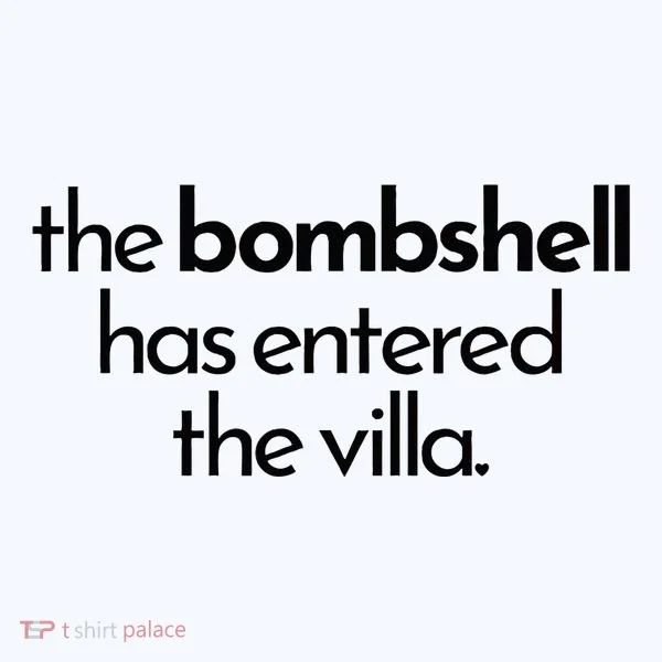 Bombshell Has Entered The Villa Funy Got A Text Chat Meme Bucket Hat