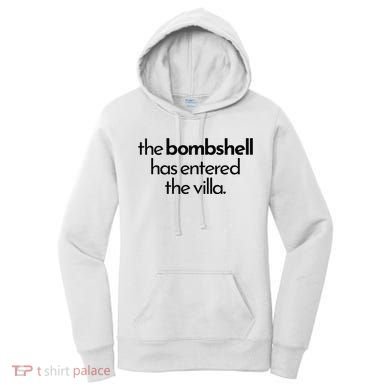 Bombshell Has Entered The Villa Funy Got A Text Chat Meme Women's Hoodie