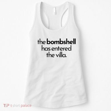 Bombshell Has Entered The Villa Funy Got A Text Chat Meme Women's Tank Top