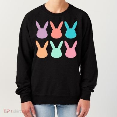 Bunny Head Easter Holiday Women's Sweatshirt