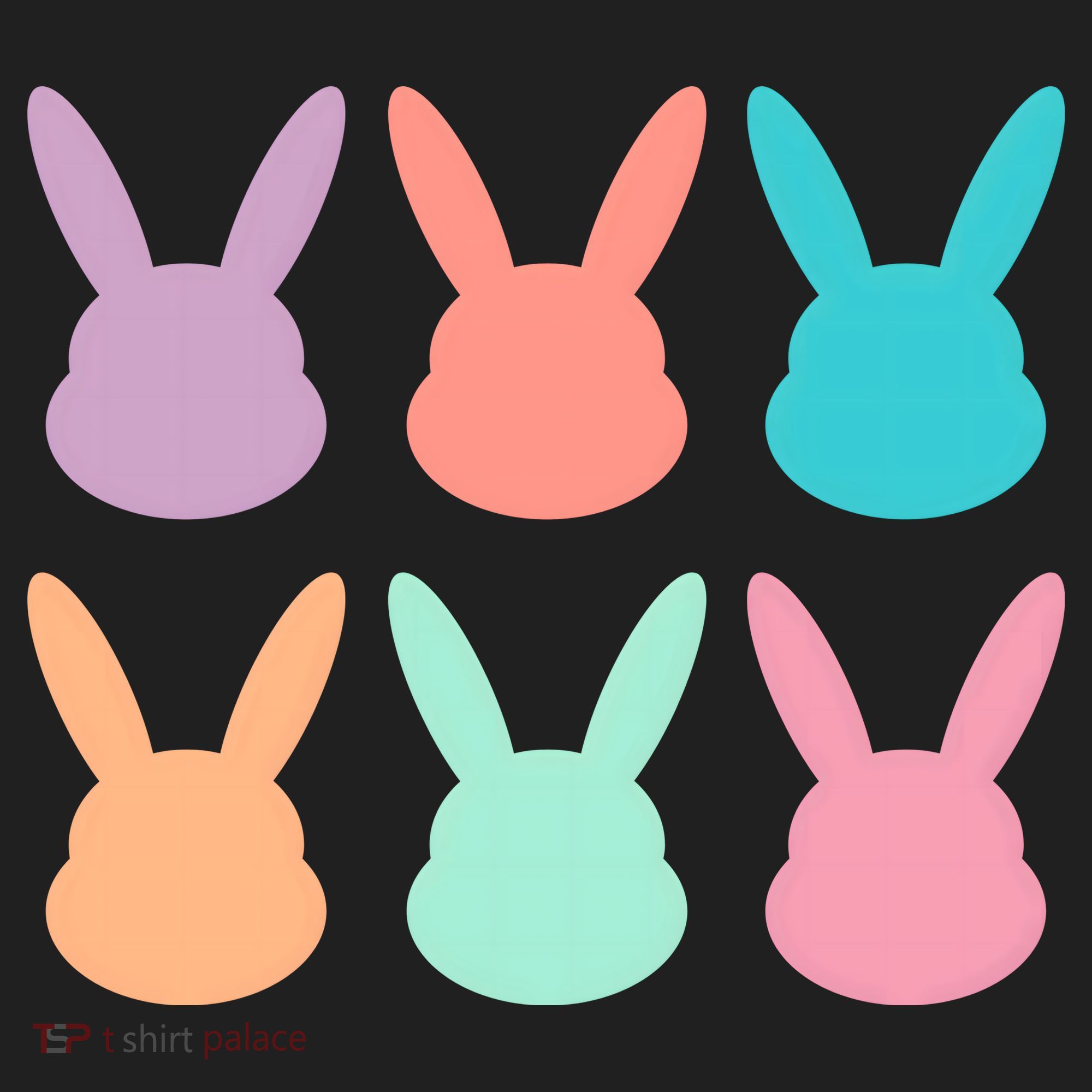 Bunny Head Easter Holiday Women's Sweatshirt