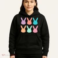 Bunny Head Easter Holiday Hoodie thumb 5