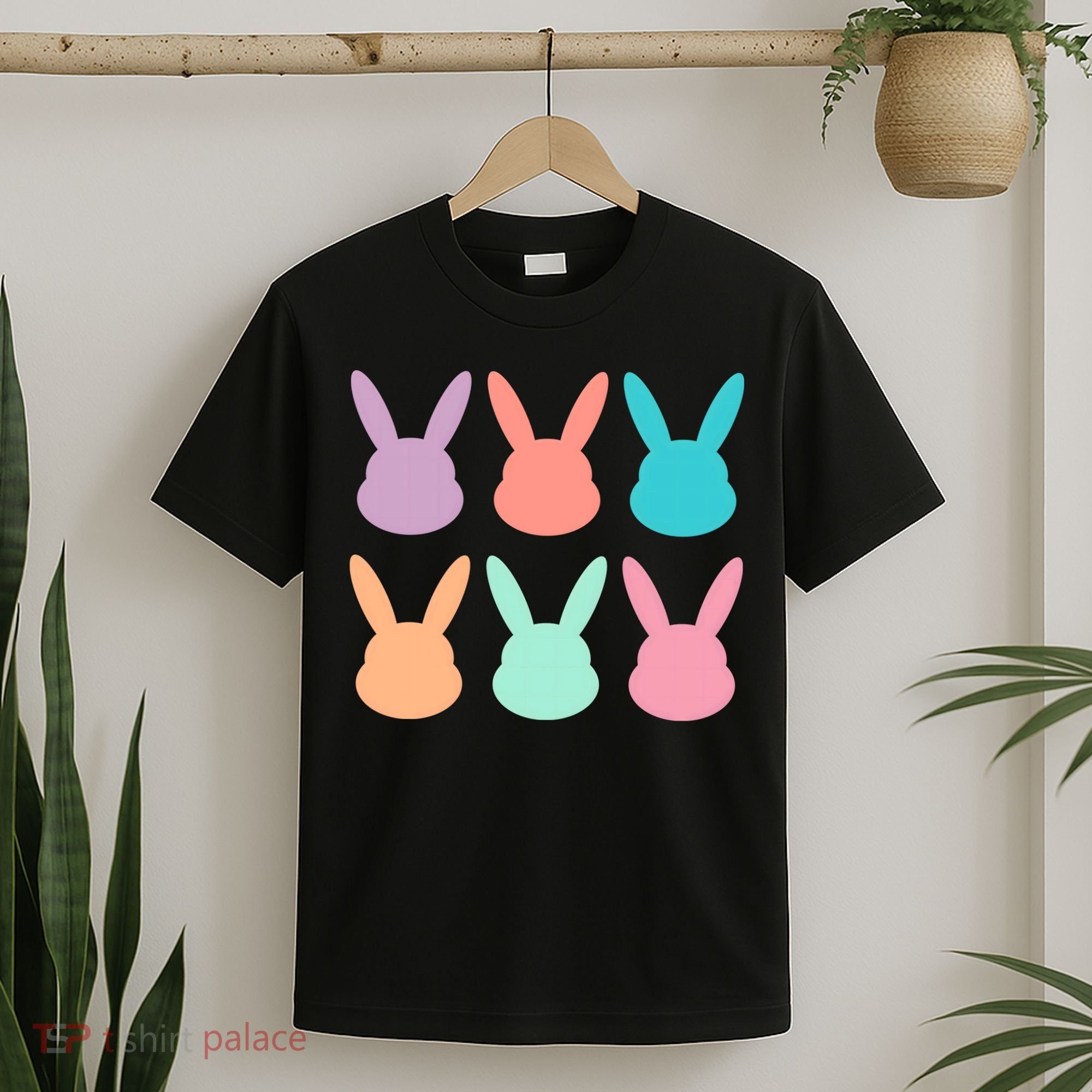 Bunny Head Easter Holiday T-Shirt
