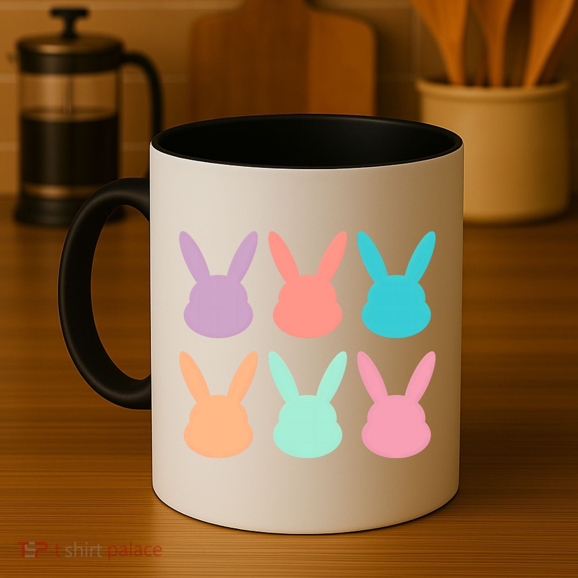 Bunny Head Easter Holiday Coffee Mug