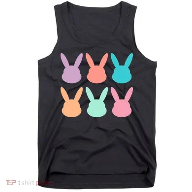 Bunny Head Easter Holiday Tank Top