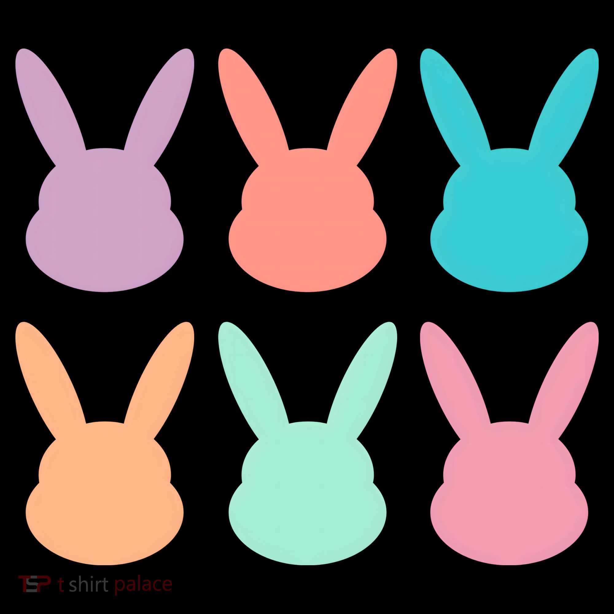 Bunny Head Easter Holiday Tank Top