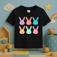 Bunny Head Easter Holiday Toddler T-Shirt thumb 3