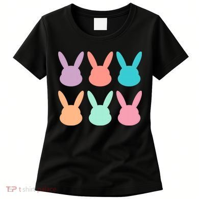 Bunny Head Easter Holiday Women's T-Shirt