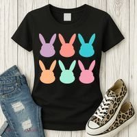 Bunny Head Easter Holiday Women's T-Shirt thumb 3