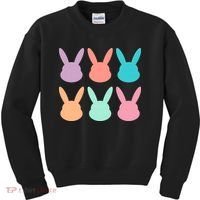 Bunny Head Easter Holiday Kids Sweatshirt thumb 0