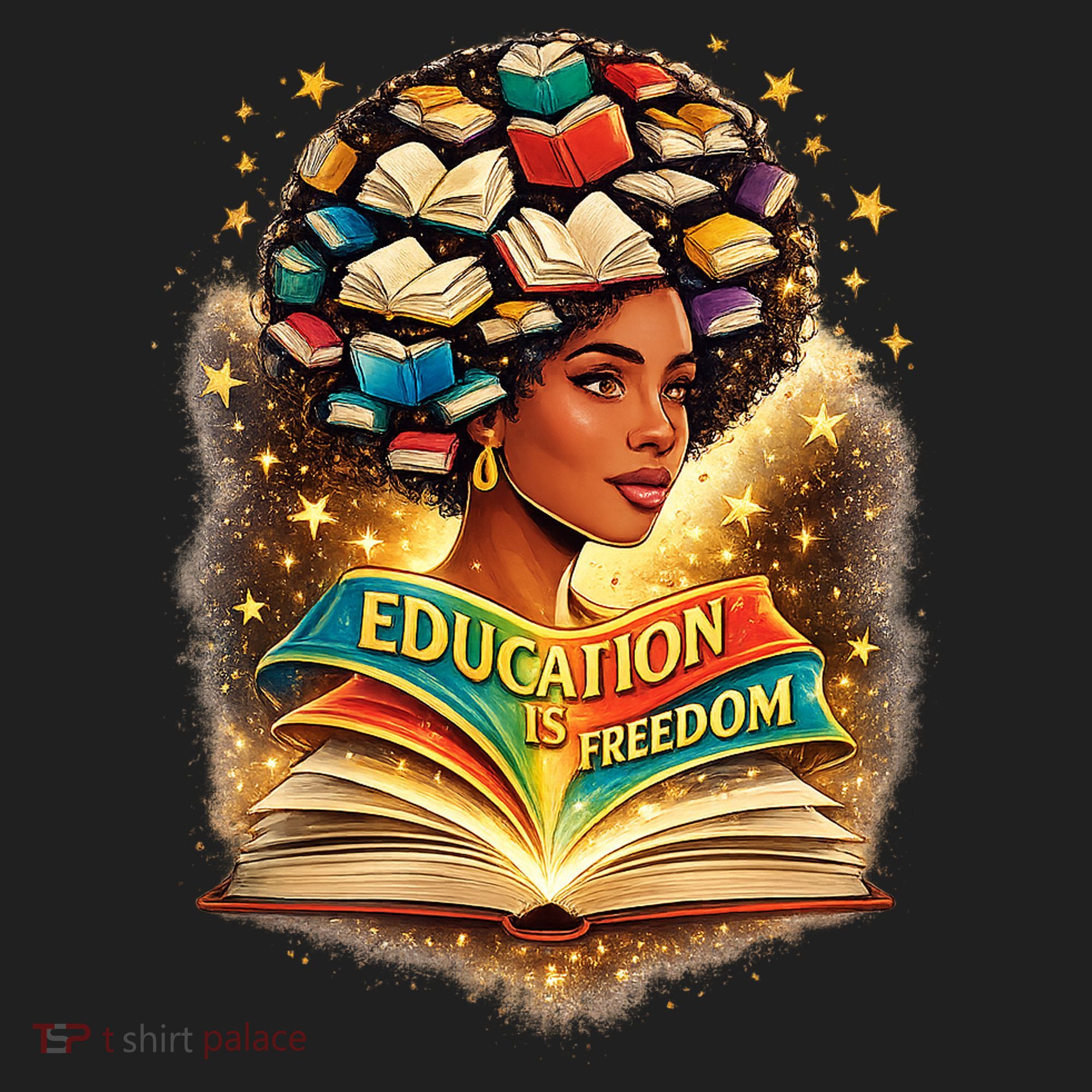 Black History Education Is Freedom Book Reading Learning Women's Sweatshirt