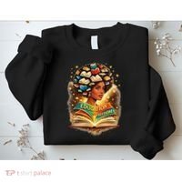 Black History Education Is Freedom Book Reading Learning Sweatshirt thumb 2