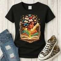 Black History Education Is Freedom Book Reading Learning Women's T-Shirt thumb 3