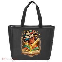 Black History Education Is Freedom Book Reading Learning Tote Bag thumb 0