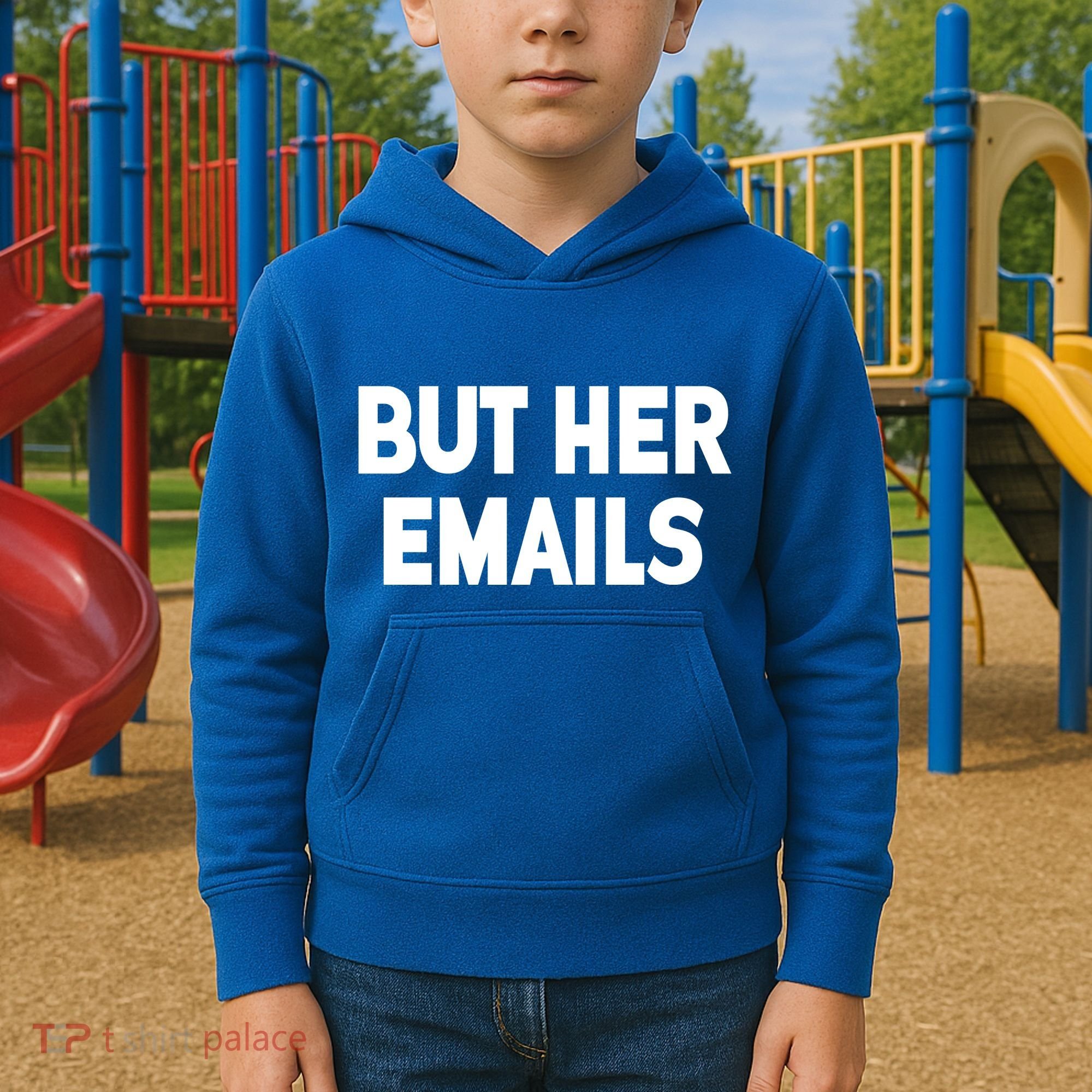 But Her Emails Kids Hoodie