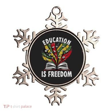 Black History Education Is Freedom Books Black History Ornament