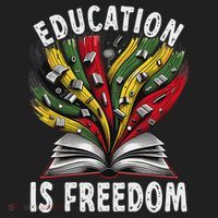 Black History Education Is Freedom Books Black History Hat thumb 2