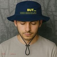 But Her Emails Funny Memes Bucket Hat thumb 2