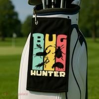 Bug Hunter Entomologist Insects Golf Towel thumb 2
