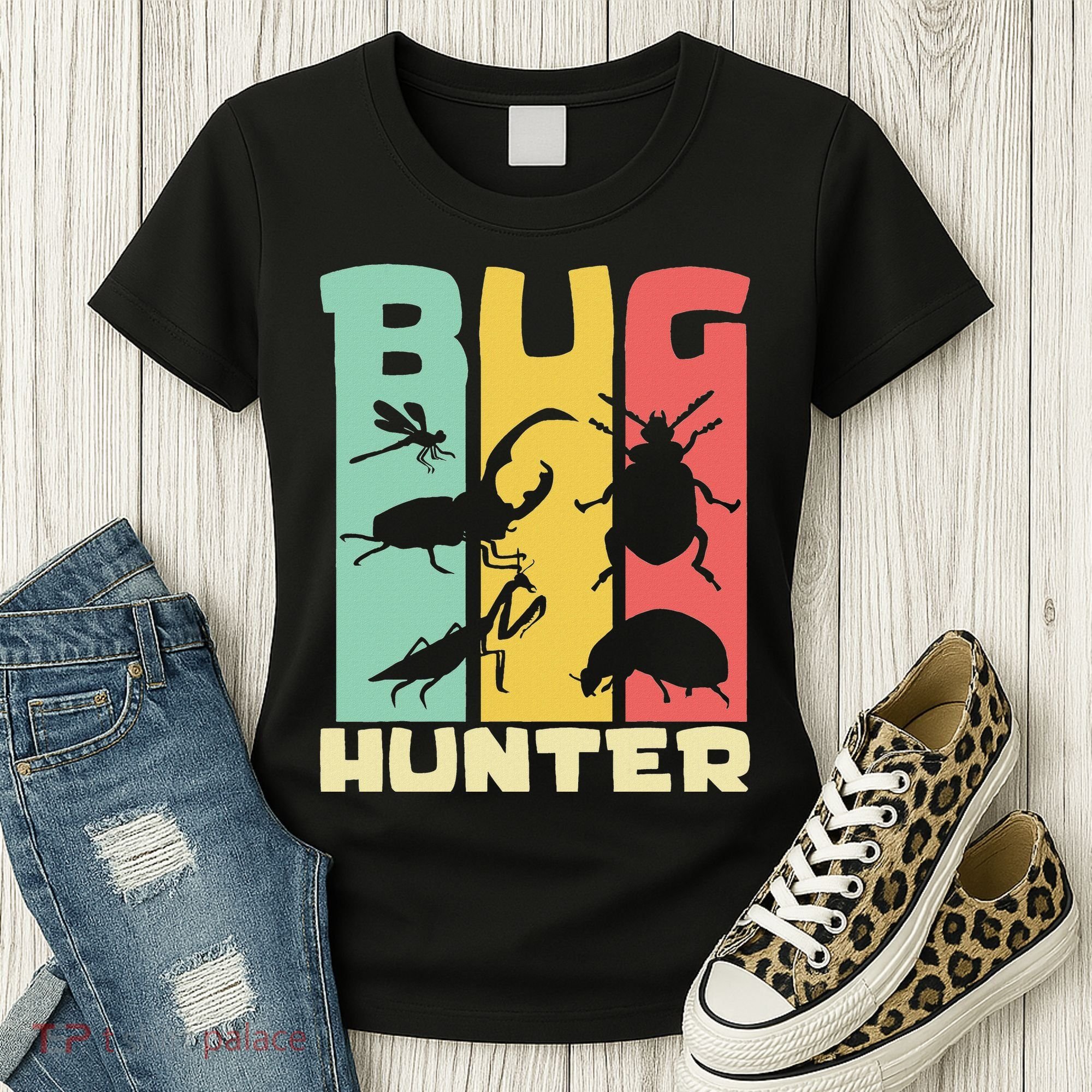 Bug Hunter Entomologist Insects Women's T-Shirt