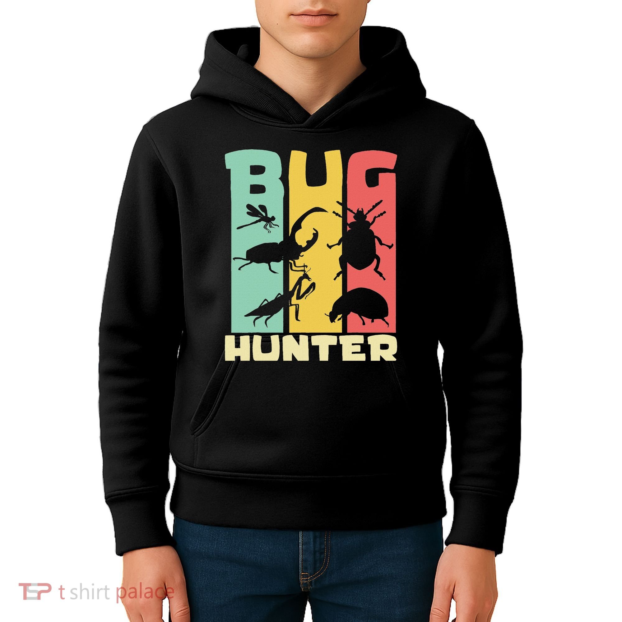 Bug Hunter Entomologist Insects Kids Hoodie