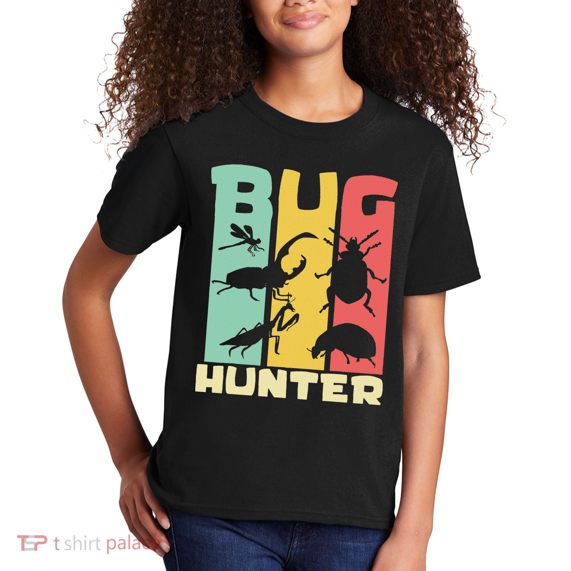 Bug Hunter Entomologist Insects Kids T-Shirt