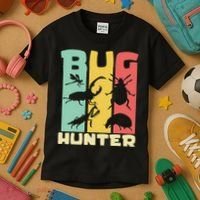 Bug Hunter Entomologist Insects Kids T-Shirt thumb 3