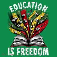 Black History Education Is Freedom Books Black History Toddler Hoodie thumb 2
