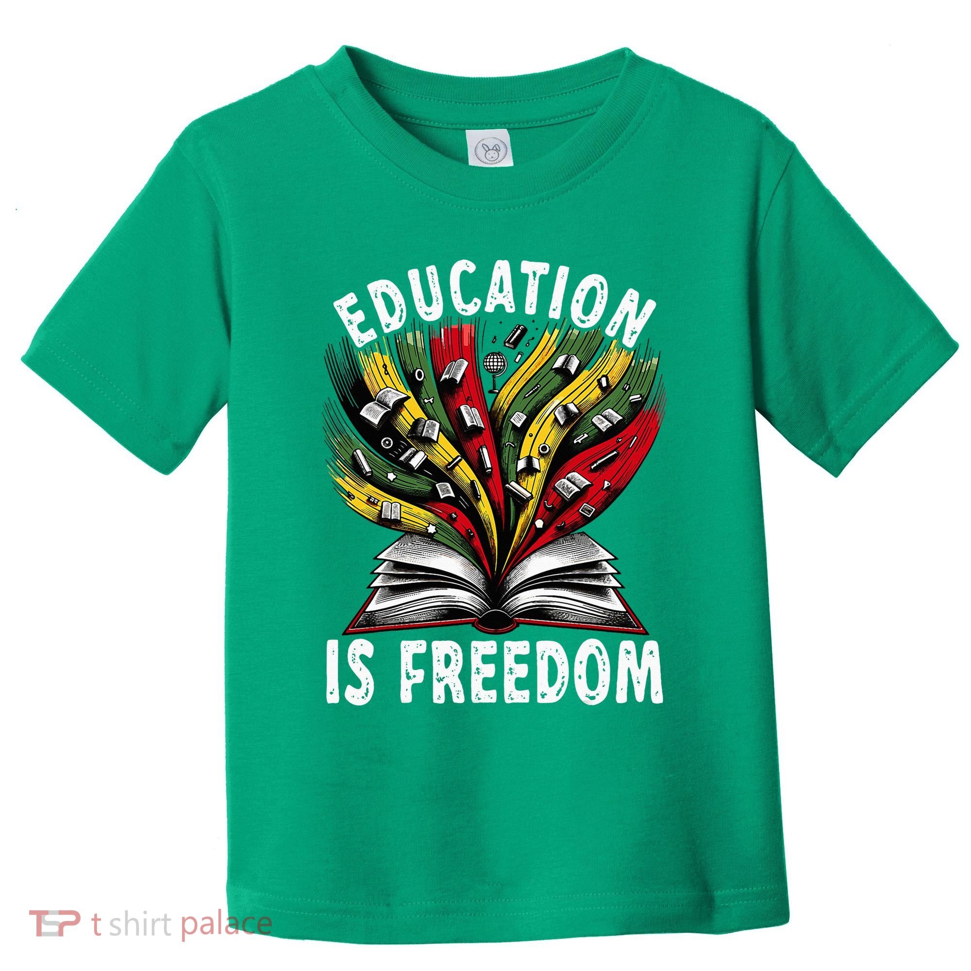 Black History Education Is Freedom Books Black History Toddler T-Shirt