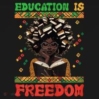 Black History Education Freedom Afro Teacher Female Coaster thumb 2