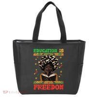 Black History Education Freedom Afro Teacher Female Tote Bag thumb 0
