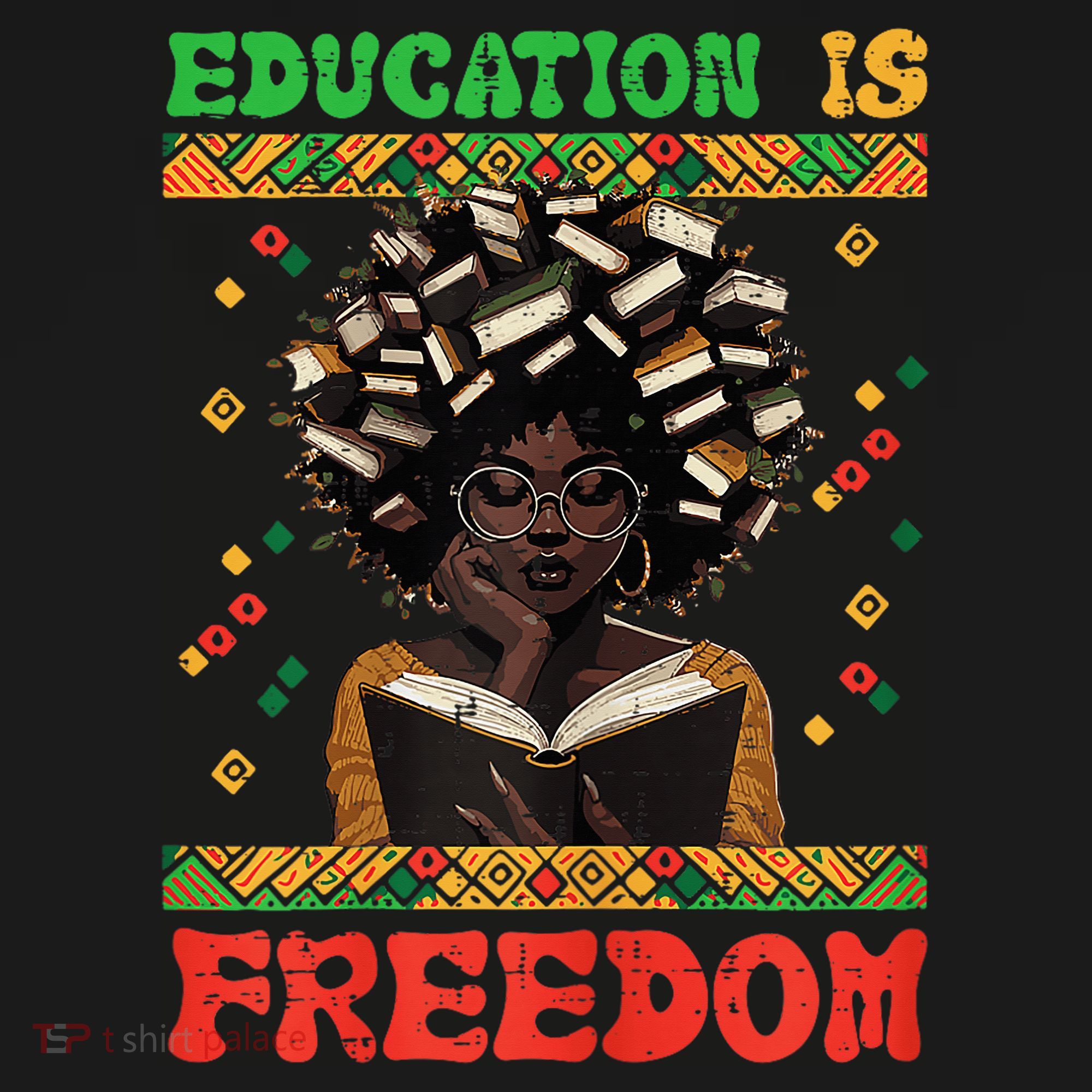 Black History Education Freedom Afro Teacher Female Tote Bag