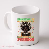 Black History Education Freedom Afro Teacher Female Coffee Mug thumb 0