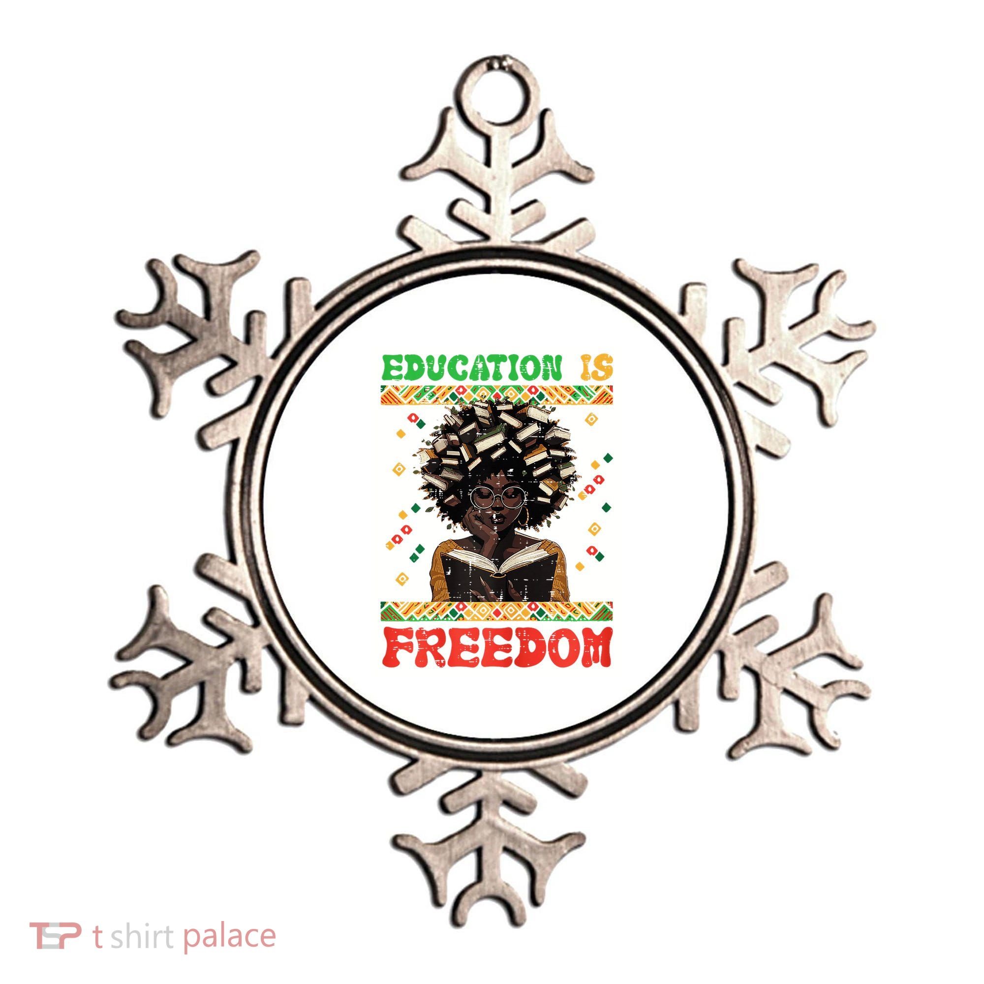 Black History Education Freedom Afro Teacher Female Ornament
