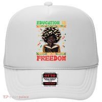 Black History Education Freedom Afro Teacher Female Hat thumb 0