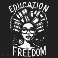 Black History Education Is Freedom Books Beanie thumb 2