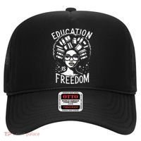 Black History Education Is Freedom Books Hat thumb 0
