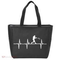 Baseball Heartbeat For Baseball Players And Fans Tote Bag thumb 0