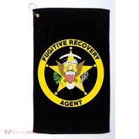 Bounty Hunter For Fugitive Recovery Agents Leo Golf Towel thumb 0