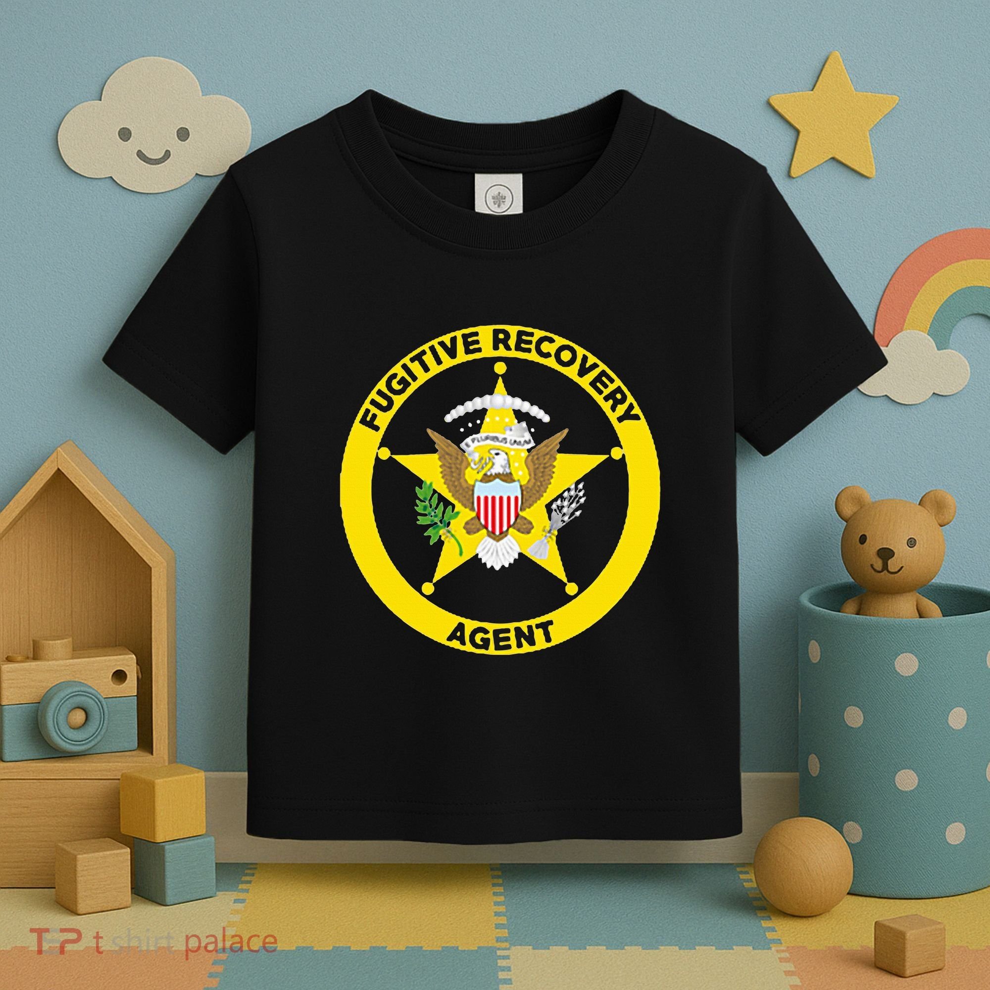 Bounty Hunter For Fugitive Recovery Agents Leo Toddler T-Shirt