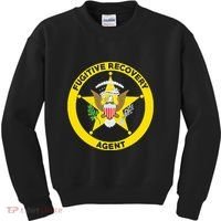 Bounty Hunter For Fugitive Recovery Agents Leo Kids Sweatshirt thumb 0