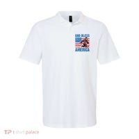 Bigfoot Holding Firework God Bless America Polo thumb 0