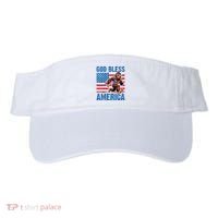 Bigfoot Holding Firework God Bless America Visor thumb 0