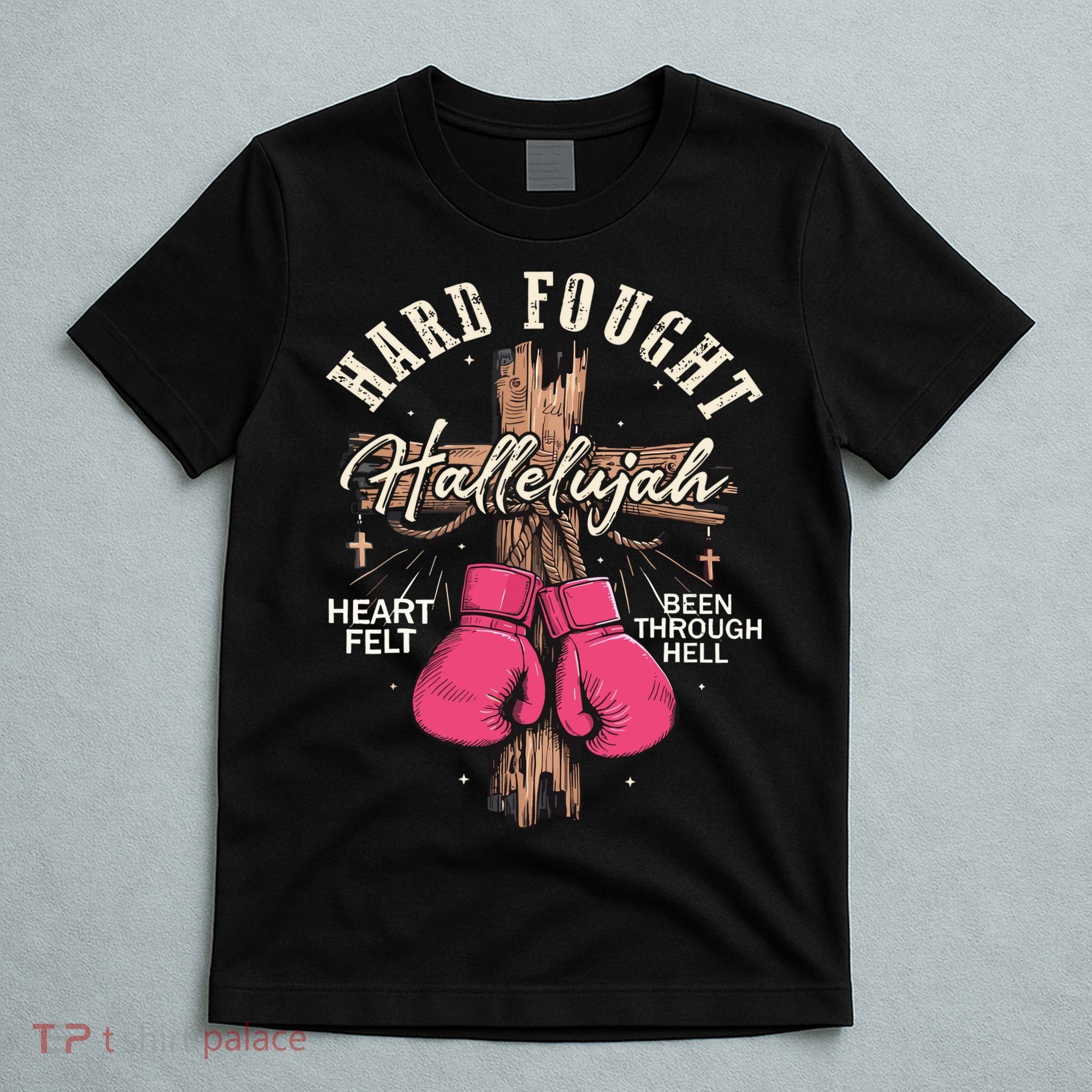 Brandon Hard Fought Hallelujah Praise Jesus T-Shirt