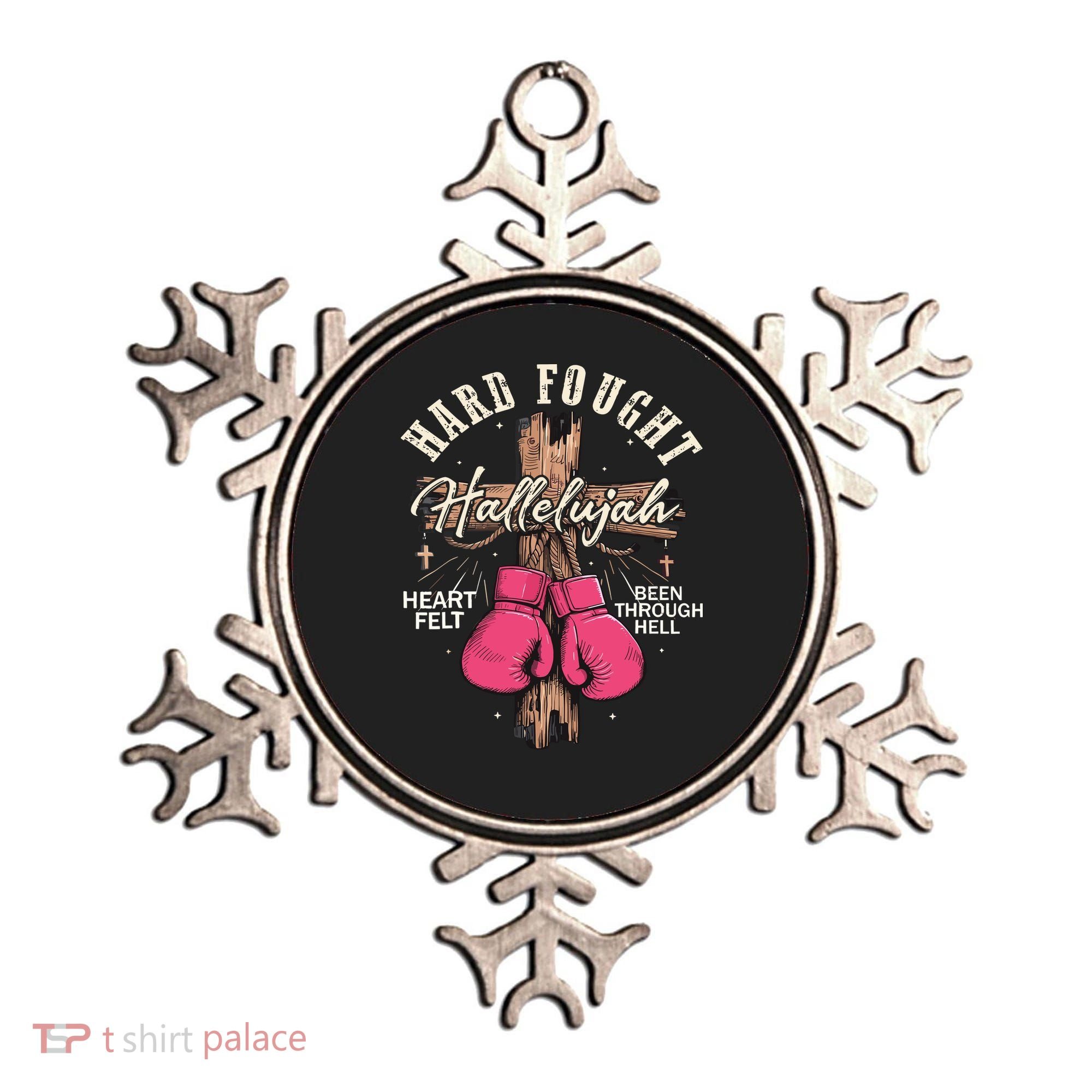 Brandon Hard Fought Hallelujah Praise Jesus Ornament